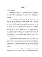 Bước đầu tìm hiểu vai trò của phong trào phật giáo đối với cách mạng miền nam việt nam thời kỳ 1954   1975