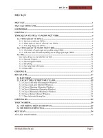 ĐỒ ÁN thiết kế bộ lọc FIR thông thấp trên FPGA