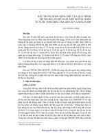 ĐẶC TRƯNG NHÂN KHẨU HỌC CỦA QUÁ TRÌNH ĐÔ THỊ HÓA Ở VIỆT NAM: MỘT SỐ PHÁT HIỆN TỪ CUỘC TỔNG ĐIỀU TRA DÂN SỐ VÀ NHÀ Ở 2009