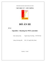 Openflow –Routing for POX controller