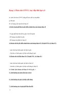 Hướng dẫn giải bài tập Phân tích tài chính hoạt động kinh doanh