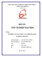 Đồ án: Tìm hiểu về giao thức DHCPv6