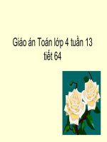 bài giảng toán lớp 4 luyện tập nhân với số có 3 chữ số