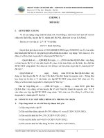 Thuyet minh thiet ke hồ chứa nước Yên Hồng 2