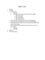 Đề tài vấn đề trách nhiệm xã hội của doanh nghiệp