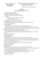 BIÊN BẢNBình xét thi đua năm học 2013 - 2014