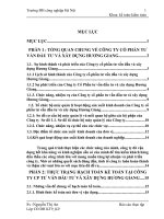 Báo cáo thực tập: THỰC TRẠNG HẠCH TOÁN KẾ TOÁN TẠI CÔNG TY CP TƯ VẤN ĐẦU TƯ VÀ XÂY DỰNG HƯƠNG GIANG