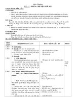 giáo án tập đọc lớp 4 thưa chuyện với mẹ 