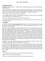 Ôn tập thơ hiện đại lớp 9