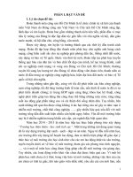 skkn một số giải pháp nhằm nâng cao ý thức bảo vệ môi trường cho học sinh thông qua hoạt động đoàn thanh niên ở trường THCS  THPT hà trung