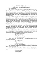 BÀI GIỚI THIỆU SÁCH  GÓC SÂN VÀ KHOẢNG TRỜI