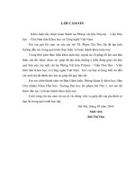 Nghiên cứu sử dụng nanoclay hữu cơ làm vật liệu hấp phụ 