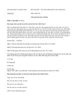 Đề thi thử kỳ thi THPT Quốc Gia năm 2015 môn Ngữ Văn tỉnh Lào Cai