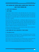 thiết kế bộ điều khiển kích từ cho máy phát điện