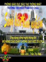 bài giảng toán lớp 4 biểu đồ