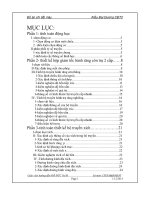 Đồ án chi tiết máy thiết kế hộp giảm tốc bánh răng côn trụ 2 cấp bộ truyền xích