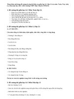 Đề cương ôn tập thi kiểm tra giữa học kì 1 lớp 12 Toán, Lý, hóa, Văn,Anh