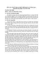 YÊU CẦU VỀ KỸ THUẬT PHẦN MỀM QUẢN LÝ ĐÀO TẠO – TRƯỜNG ĐẠI HỌC LUẬT HÀ NỘI