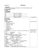 Tiếng anh lớp 7 ôn tập