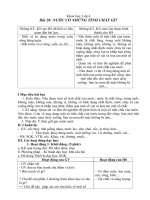 Giáo án Khoa học lớp 4 theo phương pháp Bàn tay nặn bột  Mới 2016