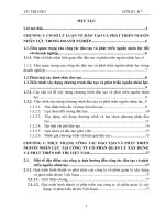 Hoàn thiện công tác đào tạo và phát triển nguồn nhân lực tại công ty cổ phần quản lý xây dựng và phát triển đô thị Việt Nam