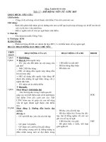 giáo án luyện từ và câu lớp 4 học kì I