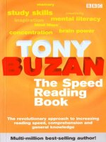 The speed reading book 