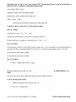 Đề thi giữa học kì 1 lớp 12 môn Toán trường THPT Nguyễn Đình Chiểu