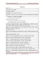 Một số giải pháp cải thiện tình hình tài chính tại công ty cổ phần Thương mại và dịch vụ Cổng Vàng