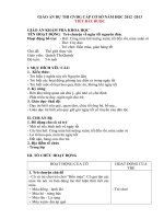 Cho trẻ tìm hiểu về ngày tết dân tộc