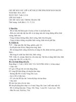 CHỦ đề màu sắc lớp 4 MT đan mạch