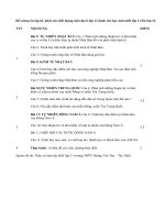 Đề cương ôn tập hè, khảo sát chất lượng môn địa lớp 12