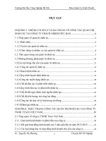 Hoàn thiện công tác quản trị nhân sự tại công ty Trách nhiệm hữu hạn Ttaco Việt Nam