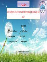 ỨNG DỤNG CỦA MÁU CUỐNG RỐN TRONG GHÉP TẾ BÀO GỐC TẠO MÁU