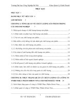 Nâng cao và quản lý chất lượng sản phẩm ở Công ty TNHH Thực Phẩm Orio Vina chi nhánh Bắc Ninh