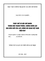 PHÁP CHẾ XÃ HỘI CHỦ NGHĨA TRONG ĐẤU TRANH PHÒNG CHỐNG BUÔN LẬU QUA BIÊN GIỚI CỦA LỰC LƯỢNG HẢI QUAN VIỆT NAM HIỆN NAY