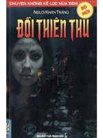 tiểu thuyết kinh dị đời thiên thu