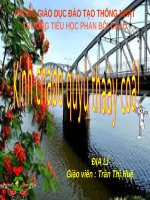 bài giảng địa lí lớp 4 Người dân và hoạt động sản xuất  ở đồng bằng duyên hải miền Trung