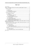 Tìm hiểu và xây dựng hệ điện tử ứng dụng trong hệ thống mô phỏng điều khiển vệ tinh
