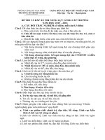 Đề thi và đáp án thi năng lực giáo viên giỏi cấp trường năm học 2015 2016