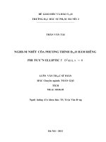 Phương pháp thác triển theo tham số để giải phương trình toán tử với toán tử khả vi và ứng dụng 