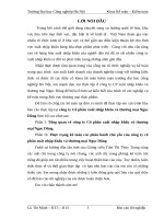 Báo cáo thực tập: Thực trạng kế toán các phần hành chủ yếu của công ty cổ phần xuất nhập khẩu và thương mại Ngọc Dũng