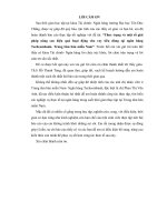 Thưc trạng và một số giải pháp nâng cao hiệu quả hoạt động cho vay tiêu dùng tại ngân hàng Techcombank Trung tâm bán miền Nam