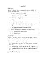 THỰC TRẠNG HOẠT ĐỘNG CHO VAY CÁ NHÂN TẠI NGÂN HÀNG TMCP QUÂN ĐỘI CHI NHÁNH BẮC SÀI GÒN