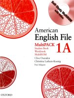 American english file multipack 1a