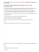 Giải bài 1,2,3,4,5,6,7 trang 43 SGK Sinh 11: Quang hợp ở các nhóm thực vật C3 C4 và CAM