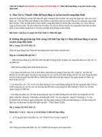 Giải bài 1,2,3 trang 120 SGK Sinh 11: Điện thế hoạt động và sự lan truyền xung thần kinh