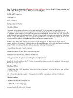 Đề thi học kì 1 lớp 12 môn Văn của Sở GD & ĐT Lạng Sơn năm 2015