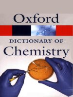 Dictionary of chemistry, 6th edition oxford