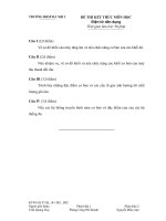 KT410 (KT310) dien tu dan dung học kỳ 1 (2014 2015) đề 2  đề thi có đáp án ĐHSP hà nội 